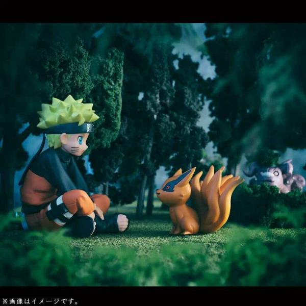 NARUTO疾風伝うずまきナルトと九尾獣たちラマ塗装完成品01