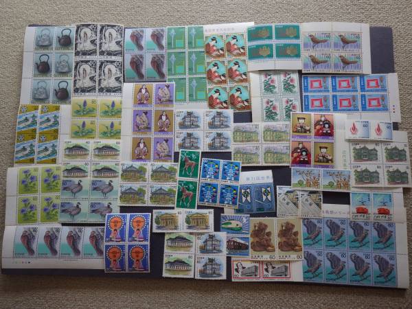 ◆日本切手◆未使用◆60円◆バラ◆額面24720円◆通信用◆8r◆半額開始◆_1