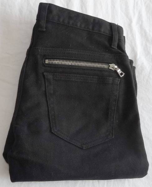 LITHIUM HOMME ブラックデニム W28 スキニー ストレッチ入り 美品