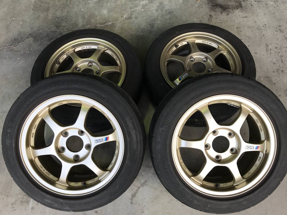 SSR 7J C 5穴 タイプC Yahoo!オークション - PCD114.3 4本 ホイール 15 