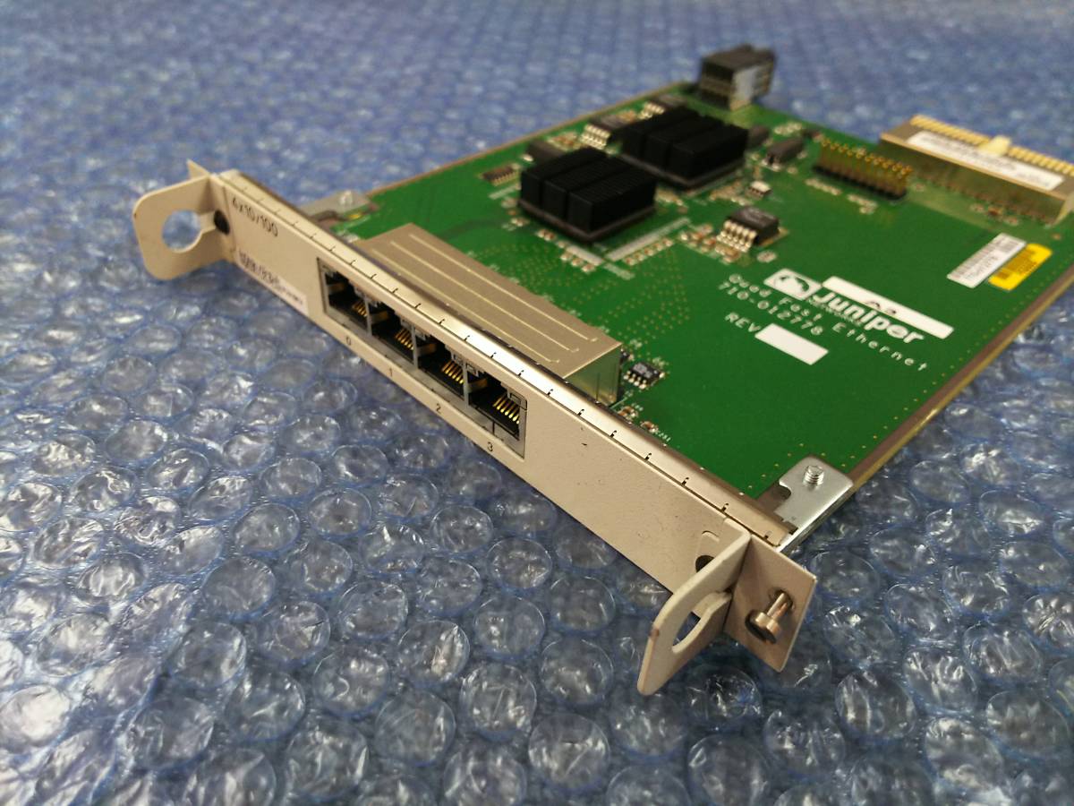 Juniper Networks JXE-4FE-TX-S Quad Fast Ethernet Card Module 710-012778 ...