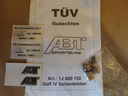 ＶＷ　ＧＯＬＦ４　ＢＯＲＡ　ＡＢＴ　ゴルフ４　サイドスカート　０２