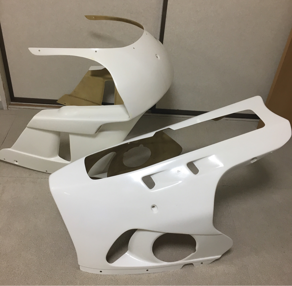 CBR400RR NC29 FRP アッパー アンダー カウル セット(セット)｜売買