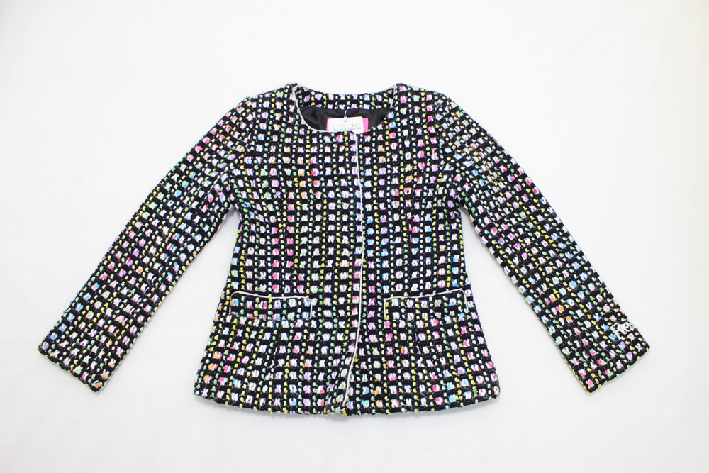 低価，SALE】 激安￥7000【RONI】ロニイ/ジャケット/127-137/BLK 