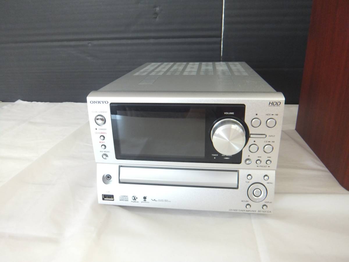 HE-322◇ONKYO CD/HDDチューナーアンプ BR-NX10 80GB 中古品 送料700円