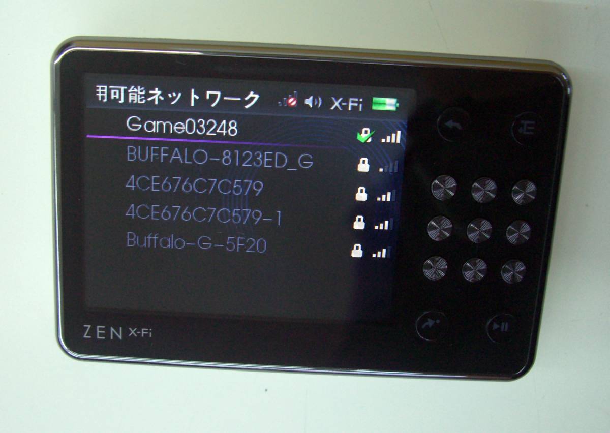 Creative ZEN X-Fi(ZN-XF16G-BK) MP3/MP4プレイヤー 【公式通販】