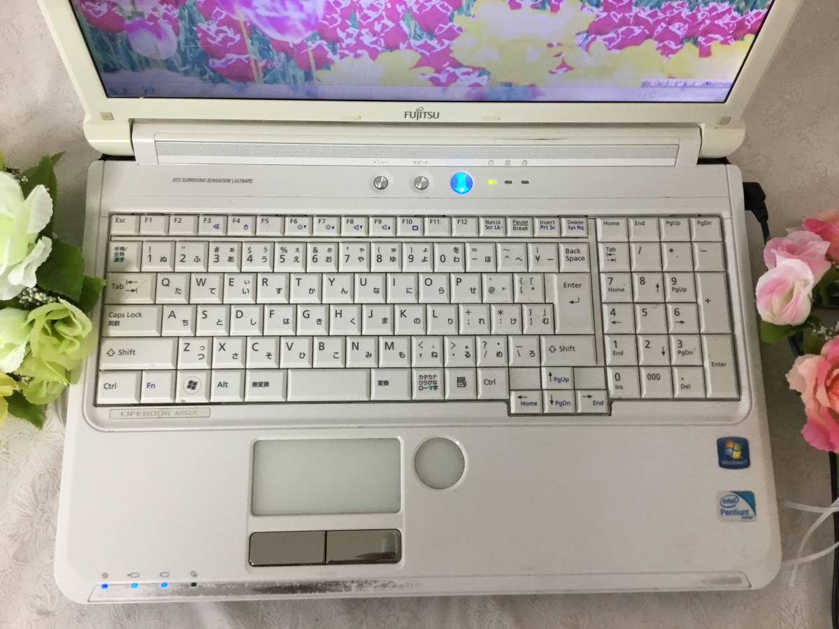 富士通 第2世代Core i3搭載 メモリ4G HDD320G CD/DVD読み書き web 