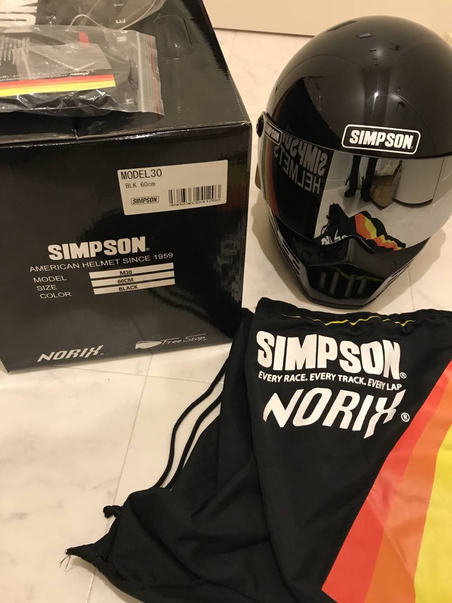 美品 シンプソン M30 60センチ ミラーシールド付 SIMPSON_1