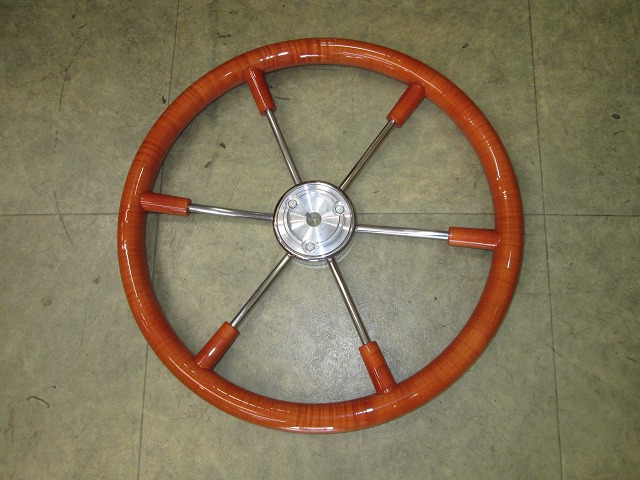 中古、美品！ウッドステアリング　船　ボート