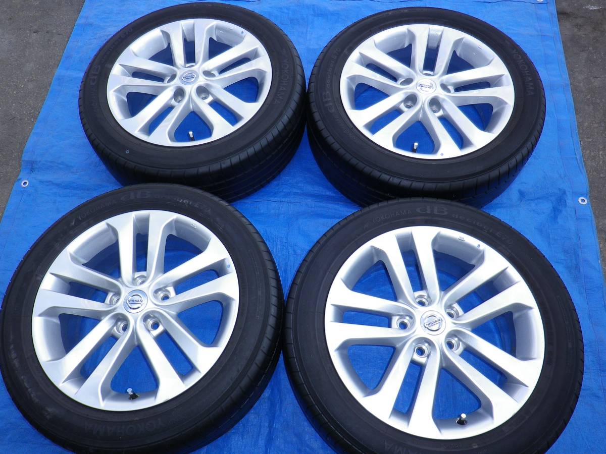 ★日産純正、ジューク他、17×7J×５穴×114.3＋47、、215/45R17、４本★
