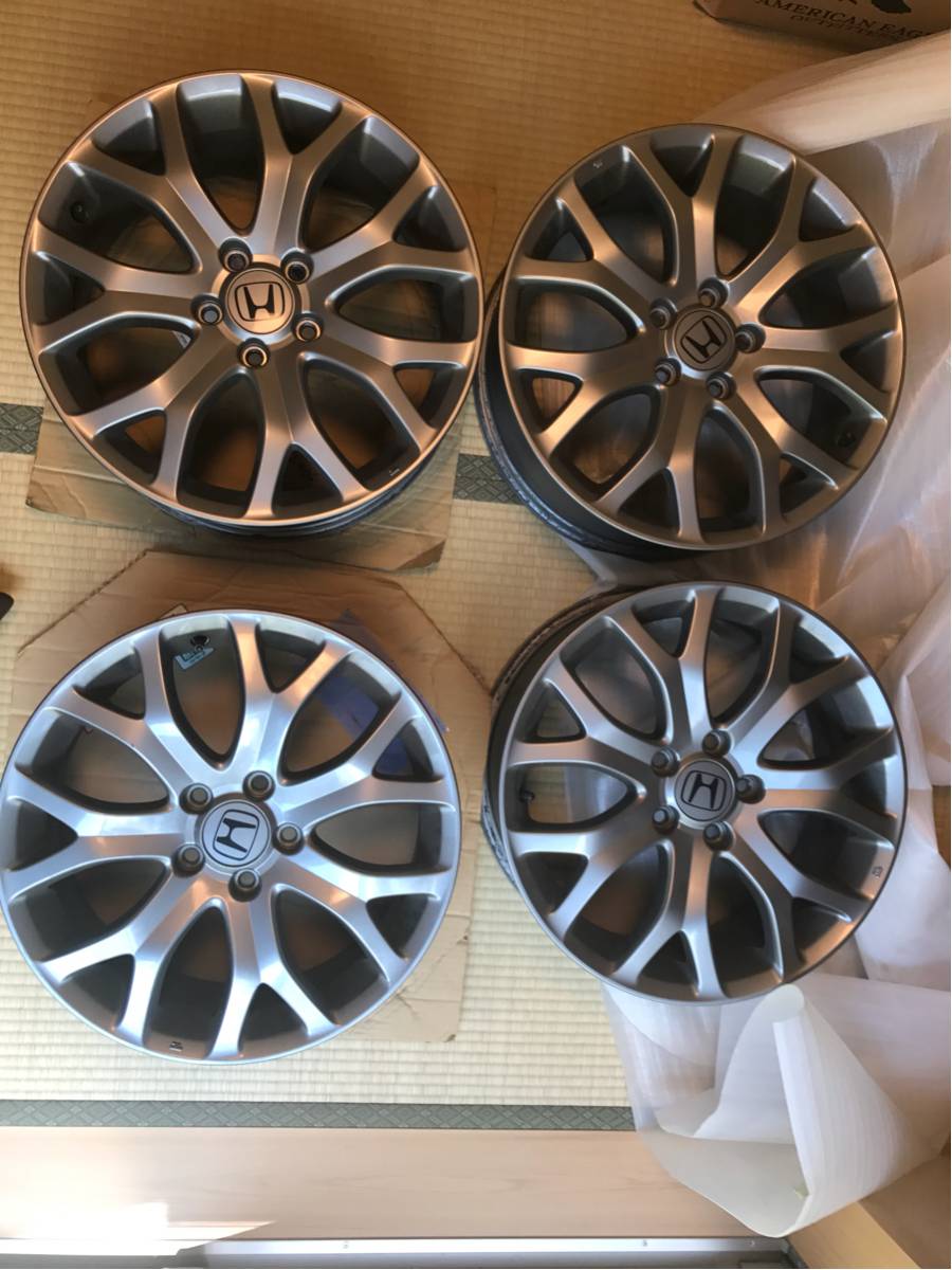 オデッセイrb3 アブソルート前期18インチ純正ホイール4本セット 5穴 売買されたオークション情報 Yahooの商品情報をアーカイブ公開 オークファン Aucfan Com