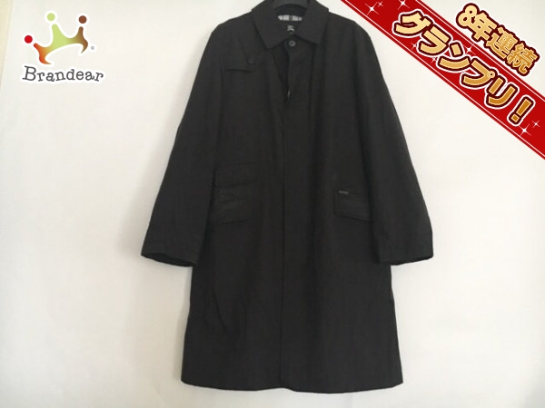 バーバリーブラックレーベル Burberry Black Label コート サイズM 黒 