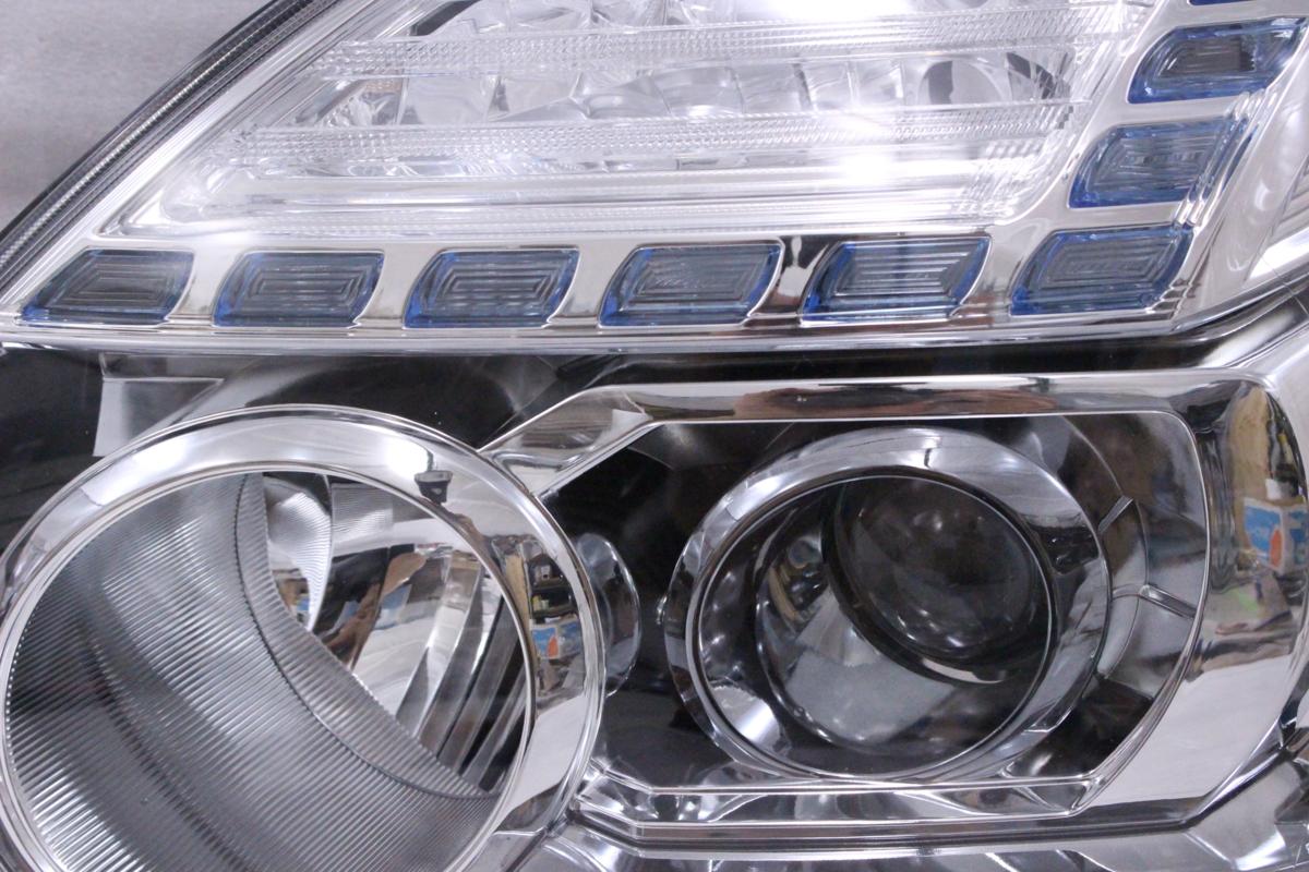 79-376☆美品 後期 HID☆T31 エクストレイル☆左ヘッドライト 1849