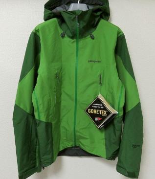 パタゴニア 新品 メンズ GORE-TEX Super Pluma Jacket スーパー プルマ ジャケット マウンテンパーカー S ゴアテックス 緑 黄緑
