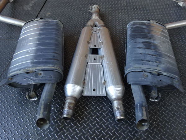 純正 UCF30 UCF31 セルシオ 前期 マフラー 左右 中間パイプ マフラー