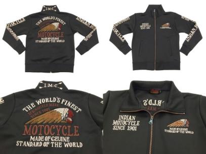 正規品，限定SALE XXLサイズ インディアンモトサイクル ジャージ IMSZ-703 メンズ トラックジャケット ブラック(その他)｜売買されたオークション情報、yahooの商品情報をアーカイブ公開 - オークファン その他