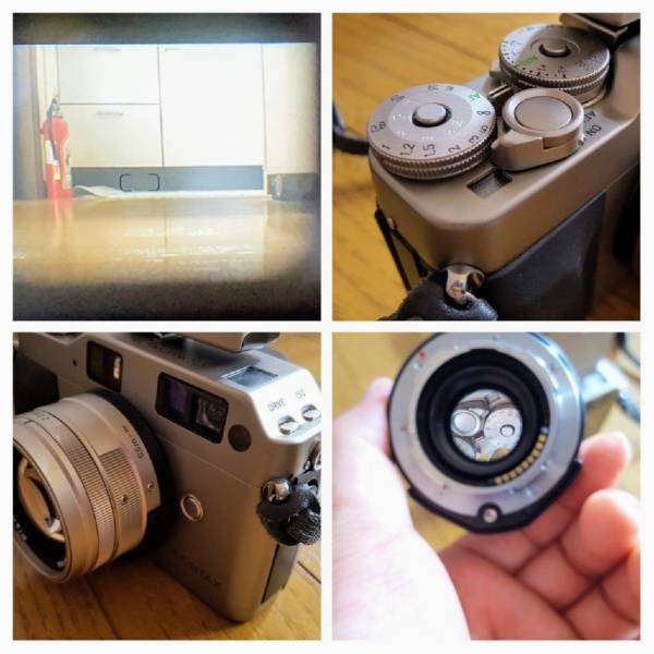 コンタックス CONTAX G1 Planar 2/45 T* フラッシュ 極美品