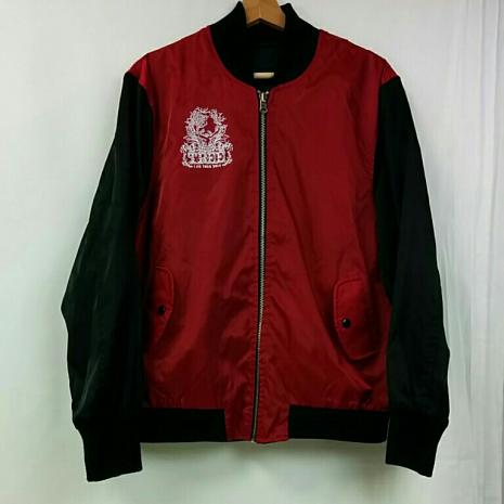 東方神起 2014 TREE リバーシブルジャンパー 赤紺　3111