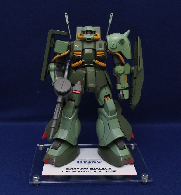 ジャンク 定形外可 MG ヘイズル 塗装完成品 雑誌付録使用