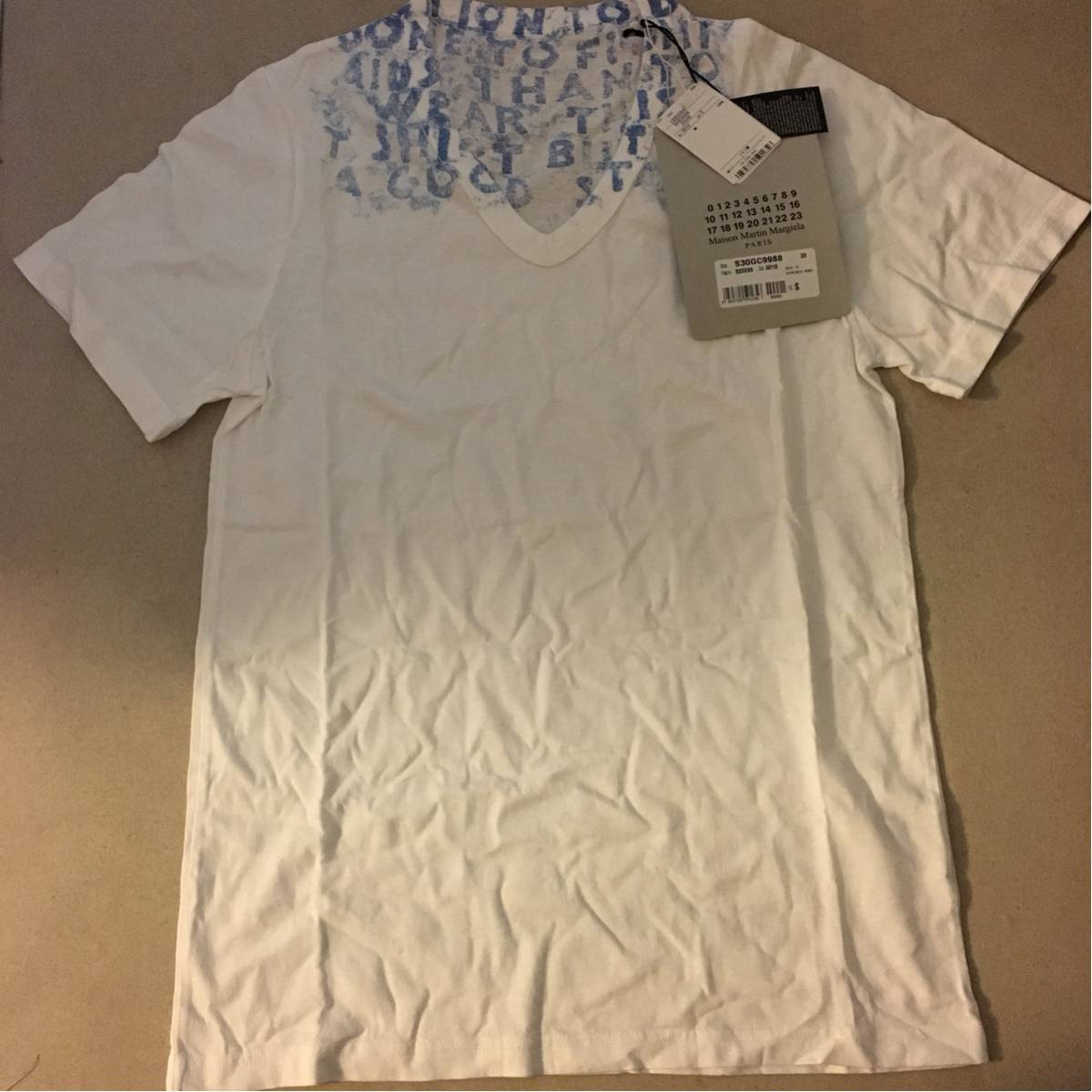 マルタンマルジェラ エイズTシャツ マルジェラ アーティザナル デニム 