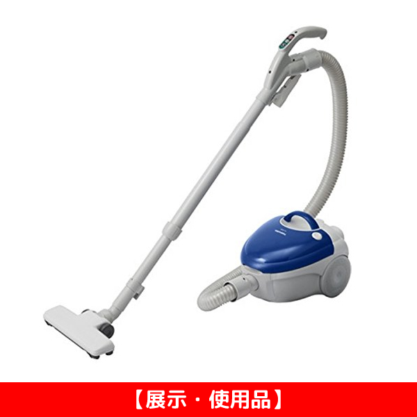 【展示・使用品】■VC-D50K-L 東芝 紙パック式掃除機 フロアブラシクリーナー ブルー