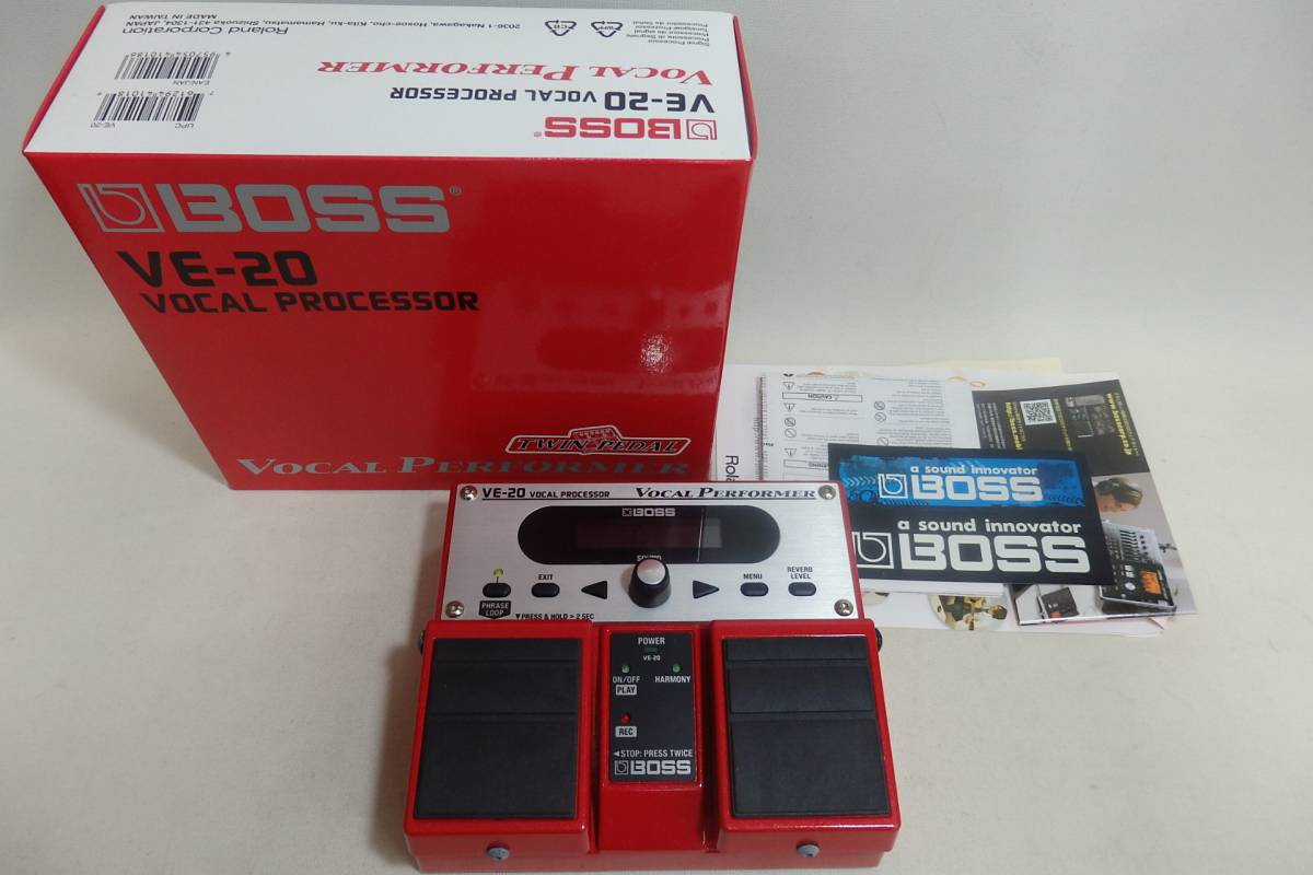 BOSS VE-20 VOCAL ボーカルエフェクター | Vocal Processor PROCESSOR 