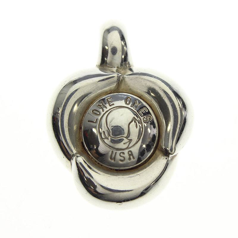 ロンワンズ LONEONES フローLペンダント ネックレストップ L シルバー 【02】