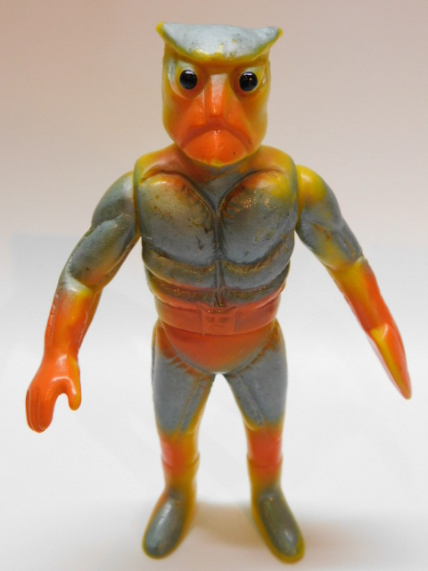 ★あ08 当時物 バロム1 バロムワン モグラルゲ ソフビ ポピー POPY さいとうプロ 地震魔人モグラルゲ_1