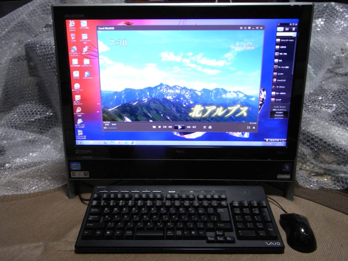 NEC PC-VN770FS1SB Win7 Core i7/4G/500GB/BD-RE/WIN7 美品NEC 