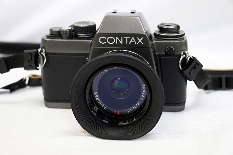 東京)Contax CONTAX S2b Carl Zeiss レンズ Tessar 2.8/45 T* LENS SH