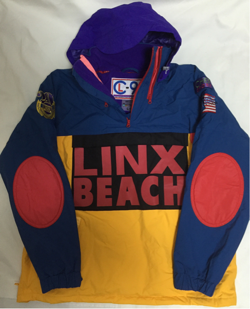 希少 新品 正規品 CL-95 LINX BEACH MK1 JACKET シーエル95 リンクスビーチ ジャケット BULE YELLOW