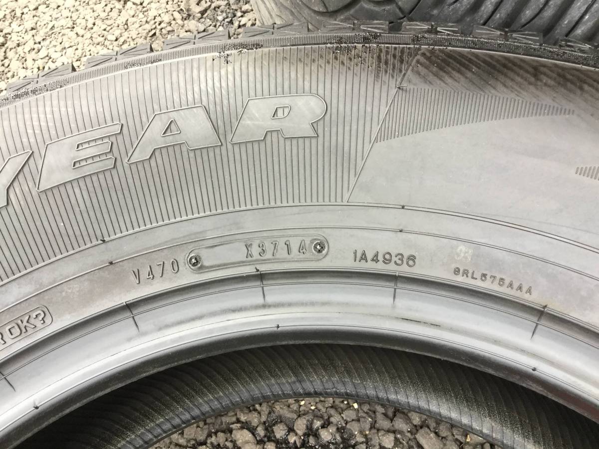 GY アイスナビSUV☆265/70R17☆4本、溝アリ☆グッドイヤ GYアイス