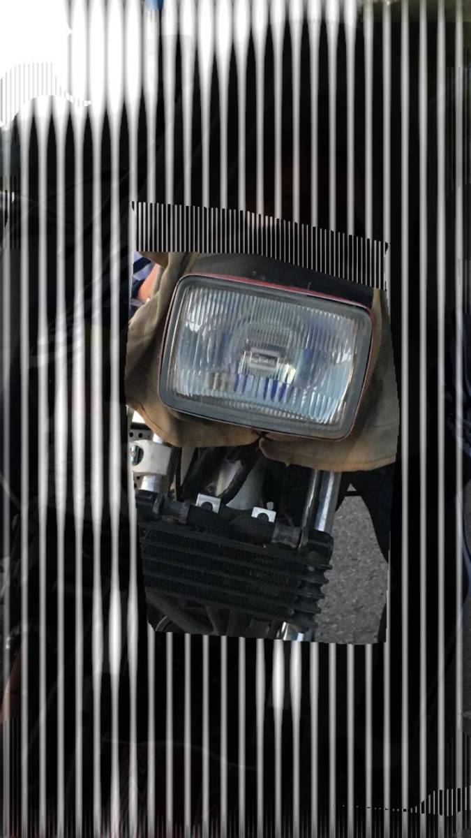 ホンダ CBR 400 F 当時物 ヘッド ライト 角型 純正 角目 旧車 本田