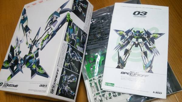 電脳戦機 バーチャロン オラトリオタングラム 「 スペシネフ」 コトブキヤ壽屋Kotobukiya ハセガワACHMMFAG 絶版_2