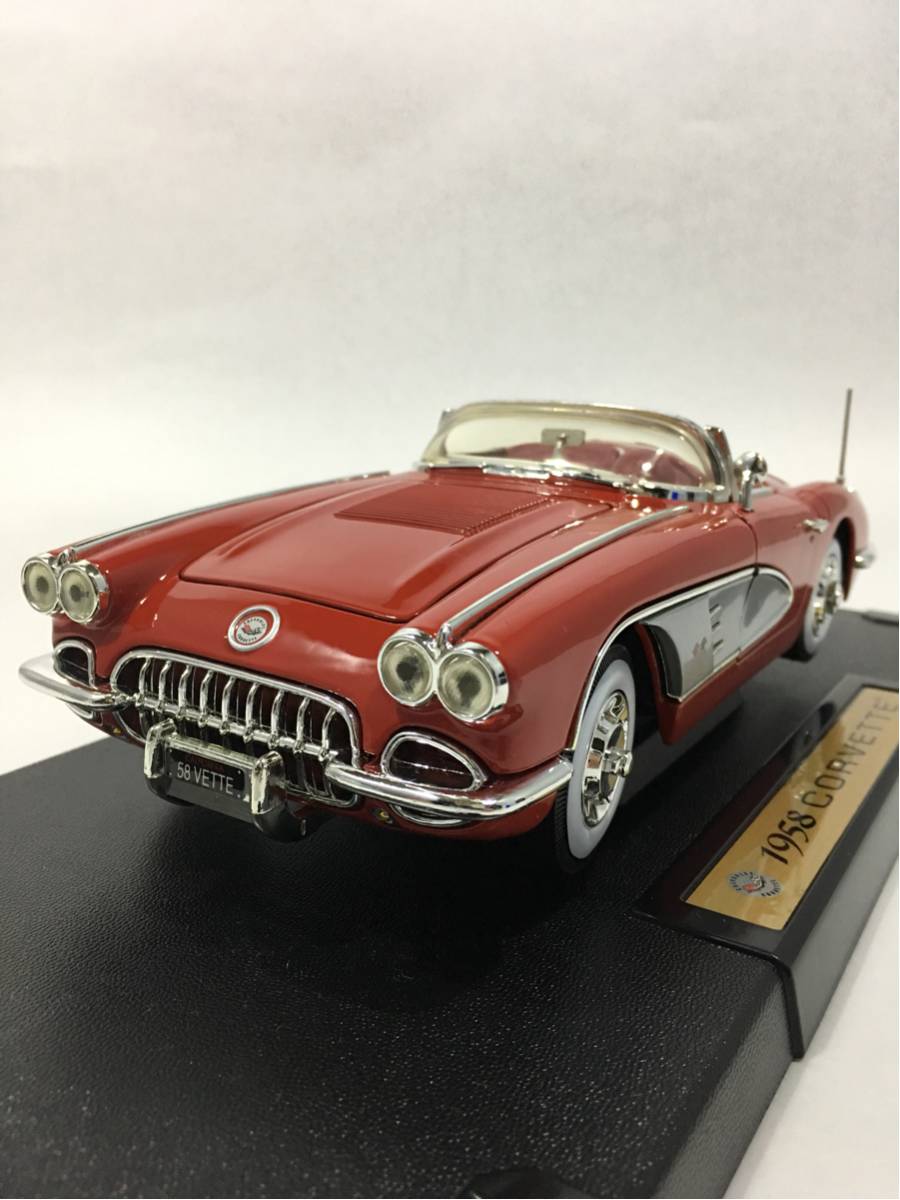 モーターマックス 1/18 1958 シボレー コルベット MOTORMAX 1/18 1958 CHEVROLET CORVETTE