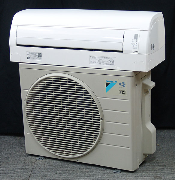 DAIKIN【AN22SFSK-W】ダイキン 光速ストリーマ空気清浄 フィルター自動掃除 ルームエアコン おもに6畳用 R32冷媒 2015年製 中古品