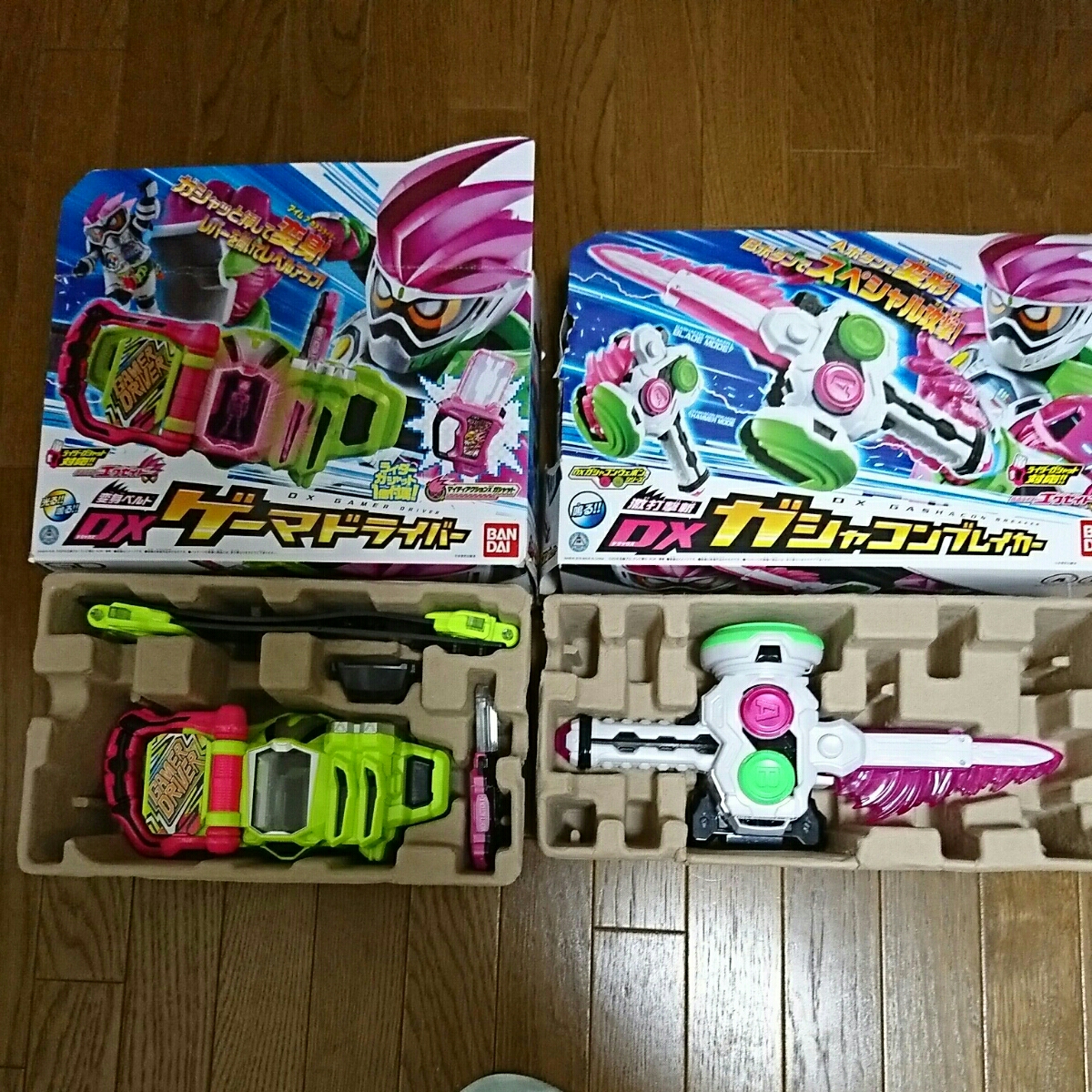 仮面ライダー エグゼイド DX ゲーマドライバー ガシャコンブレイカー なりきり 変身 ベルト まとめて セット 発送可 大量 出品中