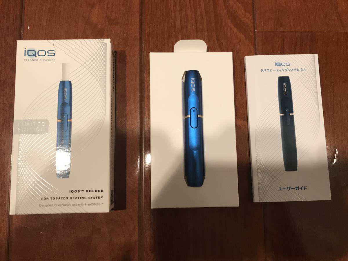 国内正規品☆IQOSホルダー サファイアブルー 新品☆
