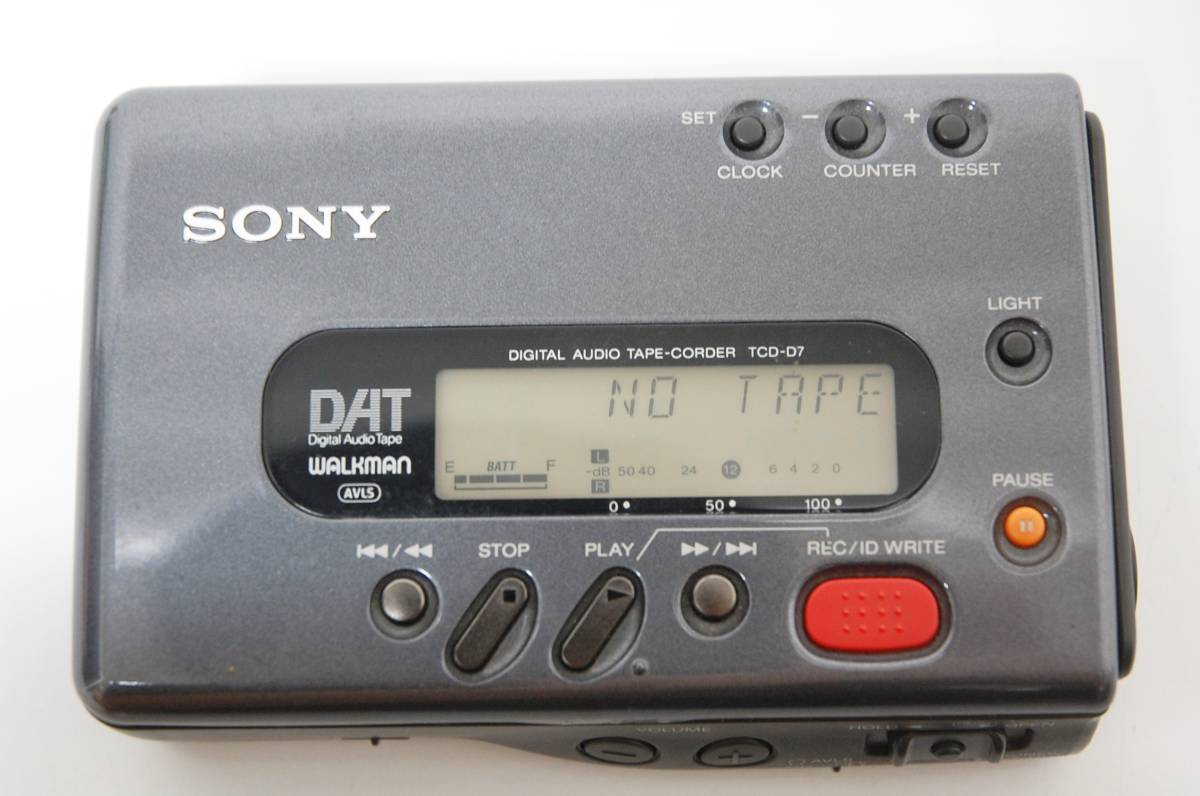 大晦日限定値下げ SONY TCD-D7 DATウォークマン MS-M0124 SONY TCD-D7
