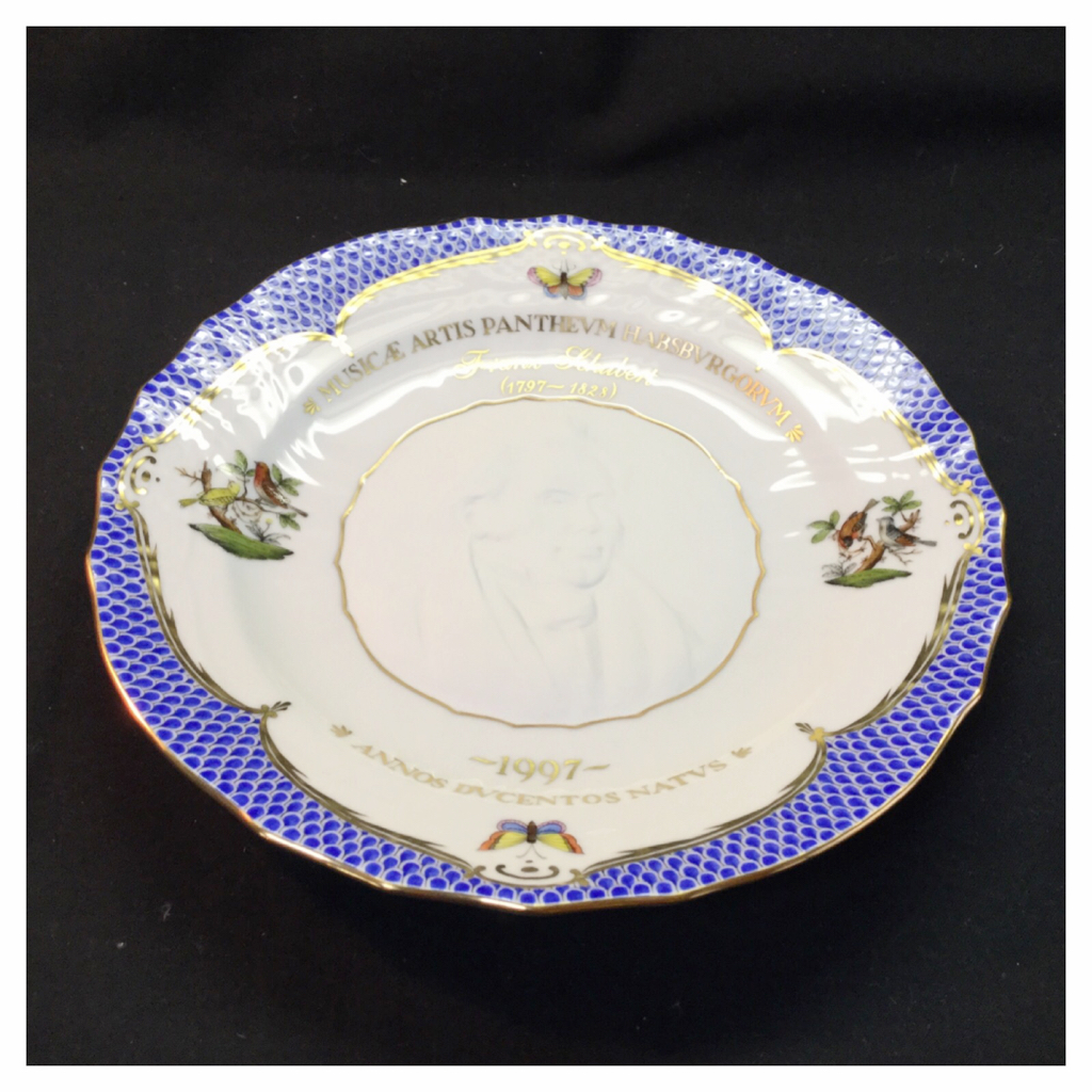 1円スタート！【新品未使用】ヴィンテージ ヘレンドHEREND 縁起ものお皿_1