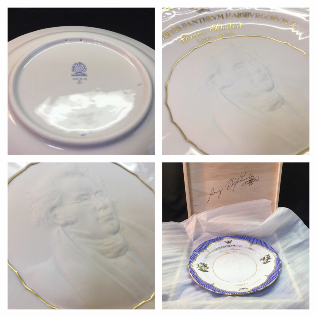 1円スタート！【新品未使用】ヴィンテージ ヘレンドHEREND 縁起ものお皿_2