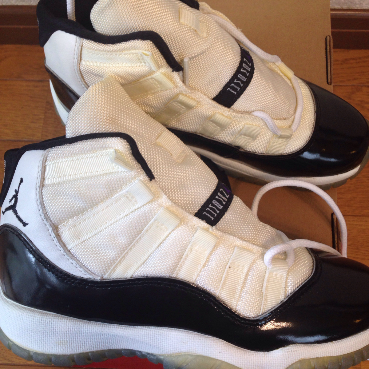 NIKE AIR JORDAN 11 BG オリジナル コンコルド 153193-101 新品未 