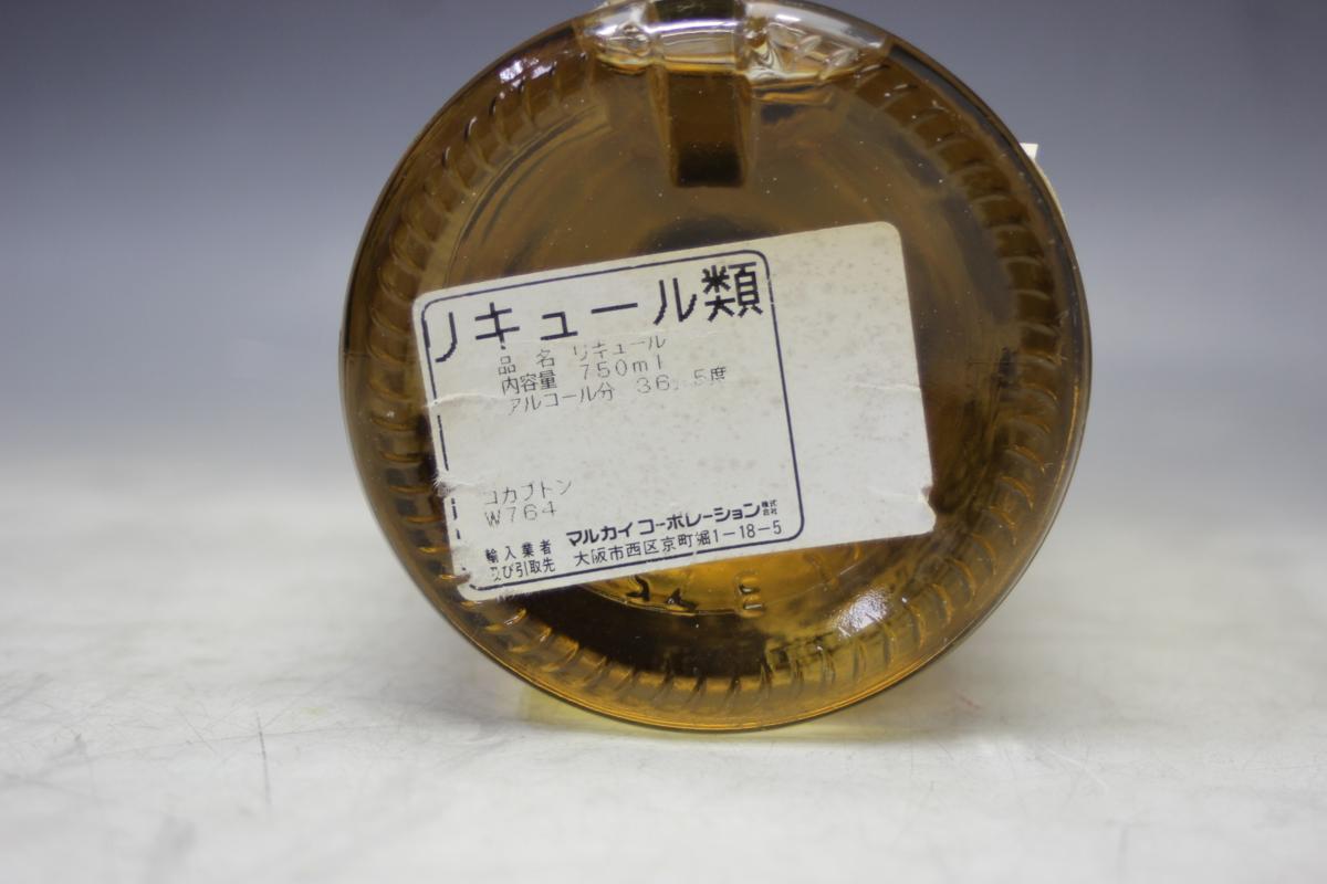 飲料・酒 未開封 古酒 COCA BUTON コカブトン 80年