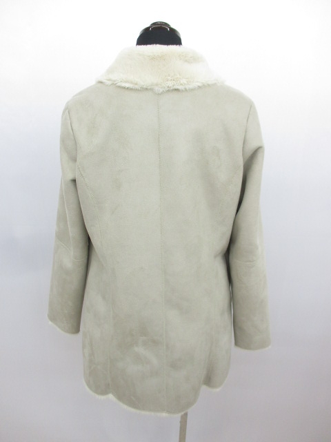 ローズバッド ROSE BUD フェイクムートン ファー コート ジャケット 