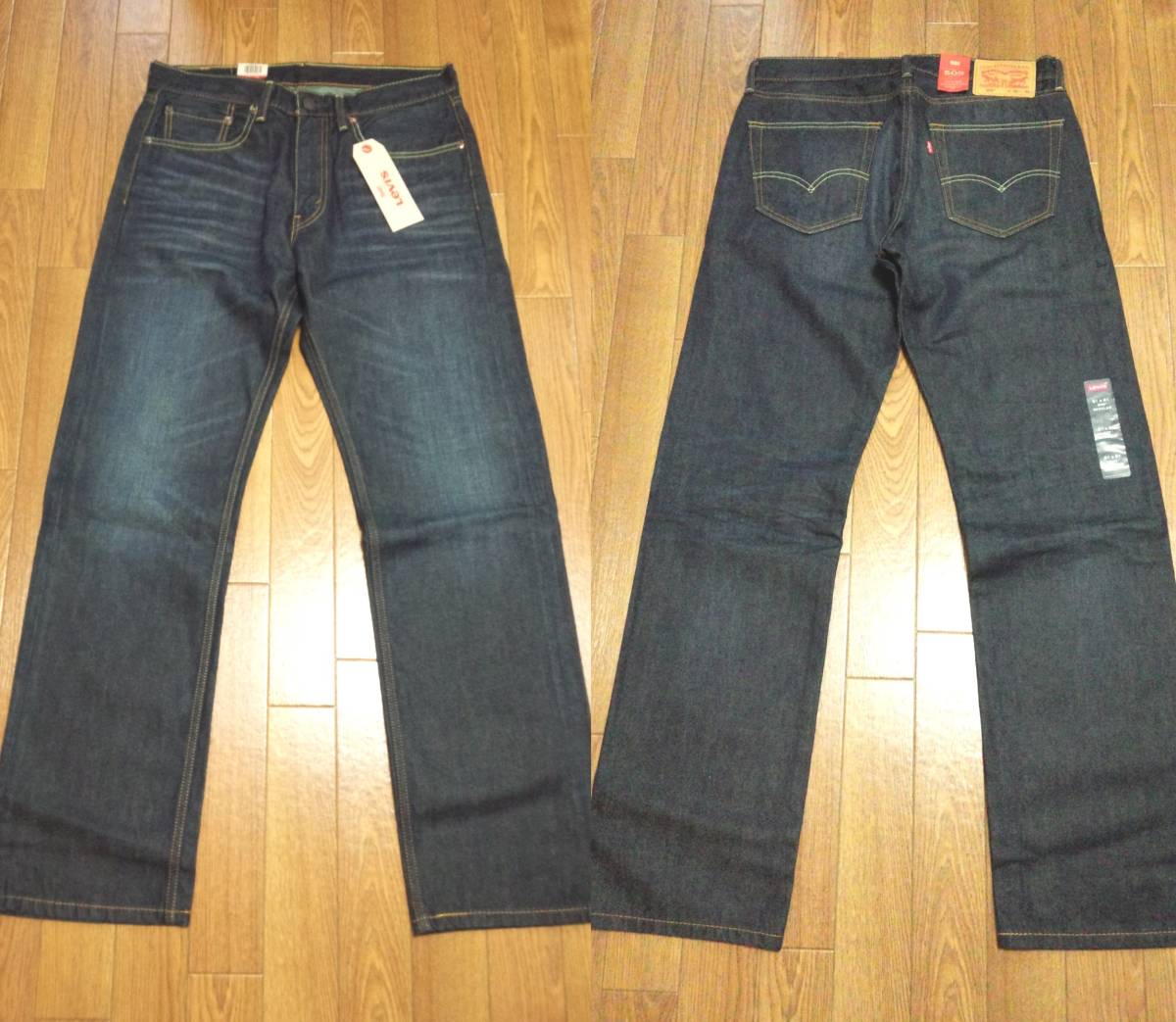 新品】リーバイス 505（TM） W32 L32 レギュラーストレート 11.25oz 