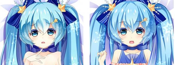 初音ミク V4X (incl. ENGLISH) VOCALOID-初音ミク-610051 サイズ：(約)160cm×50cm 2WAYトリコット 抱き枕カバー　アニメ　