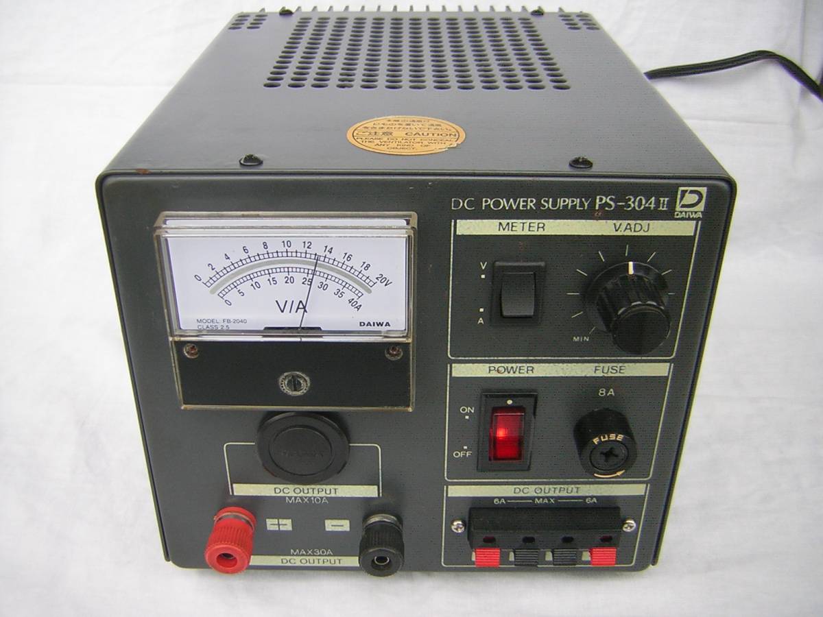 DAIWA PS-304Ⅱ 30A安定化電源 オーバーホール、レストア品（007