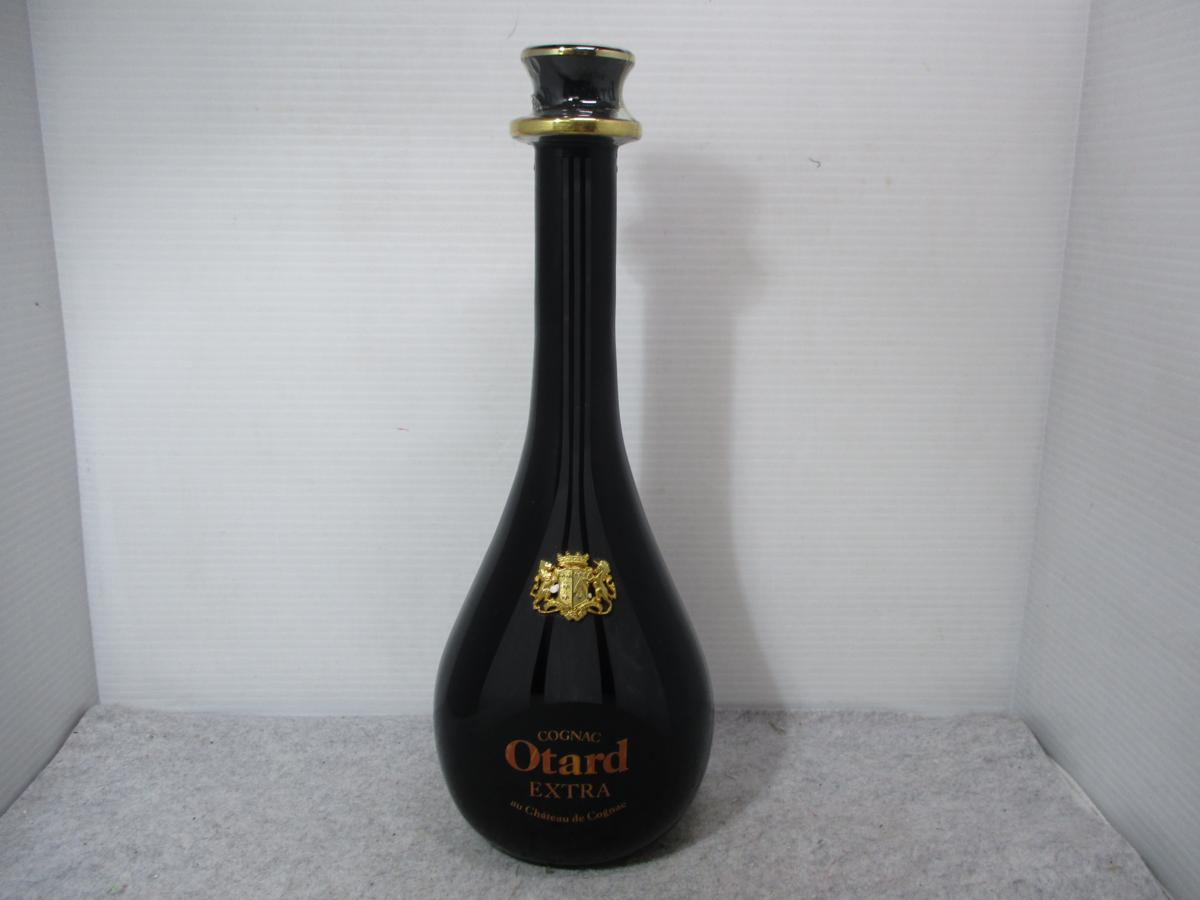 飲料 OTARD EXTRA COGNAC オタール エクストラ 陶器ボトル 箱付き 未開