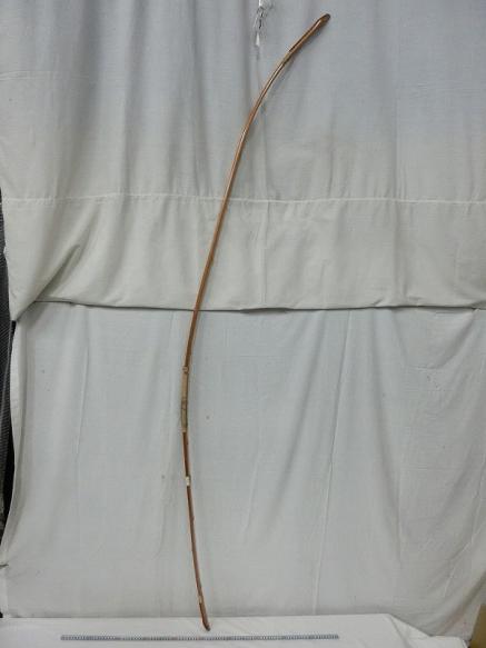 B08884 肥後三郎 竹弓 弓道具 和弓 武具 弓具 武道具 和弓具