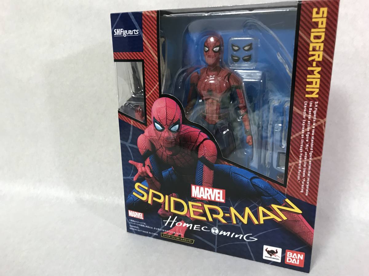 qq S.H.フィギュアーツ スパイダーマン(ホームカミング) 約145mm